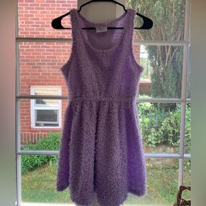 Milklim lavender mini dress